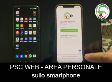 024 - AREA PERSONALE sullo smartphone-con la creazione di un icona con il simbolo di Pianeta Sindacale Carabinieri PSC ASSIEME