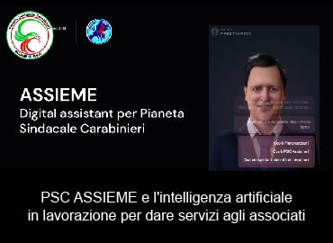 PSC ASSIEME e l'intelligenza artificiale in lavorazione per dare servizi agli associati